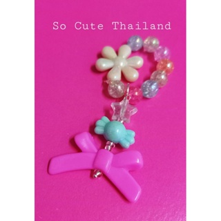 Brand: So Cute Thailand ที่รัดเข็มขัด คัลเลอร์ฟูลล์ดอกไม้ใหญ่ วิ้งๆ