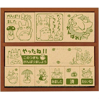 Beverly Ghibli My Neighbor Totoro Stamp Hanko Wooden Reward Stamp 2 SG-128