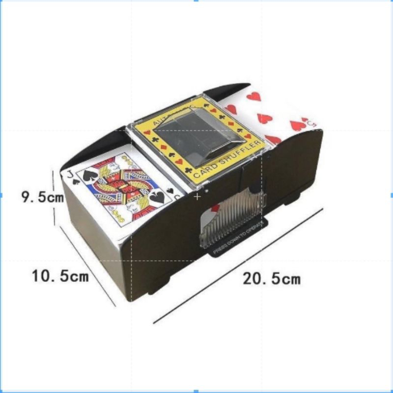 เครื่องสับไพ่อัตโนมัติ-รองรับไพ่และการ์ดขนาดมาตรฐานทุกประเภท