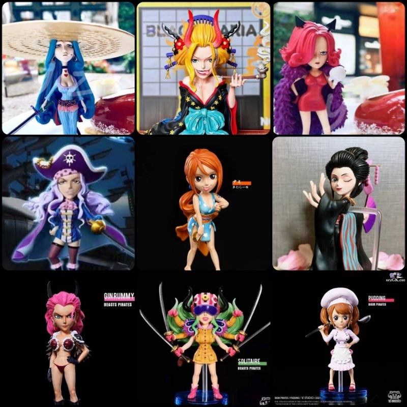 งานแท้!!และ Rare หายากมากๆ!! Yz Studio รวมสาวสวยจากเรื่อง One piece ...
