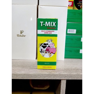 T-MIX Solution วิตามินสำหรับสัตว์เลี้ยง ขนาด100ซีซี.