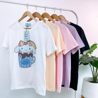 เสื้อฟรีไซส์ -ลายชินาม่อนคัพเค้ก🧁