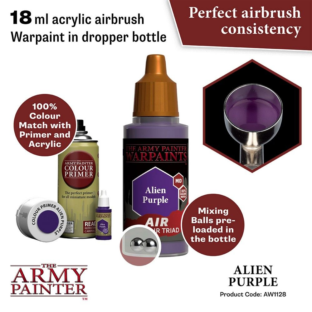 มีของพร้อมส่ง-army-painter-air-alien-purple-18ml-ap-aw1128-สีอะคริลิค-สูตรพ่น-กับ-airbrush-water-based-acrylic