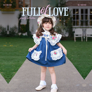 KP Full of Love : Family Collection อลเลคชั่นผ้าเดนิมงานปักครอสติชลายดอกกุหลาบ