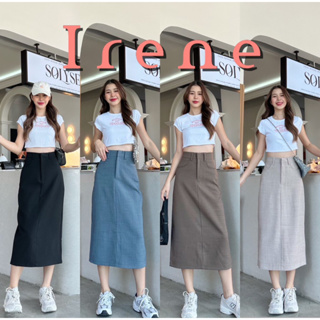 ภาพขนาดย่อของภาพหน้าปกสินค้าNew (004) Irene  กระโปรงยาวเอวสูง จากร้าน only.one_38 บน Shopee