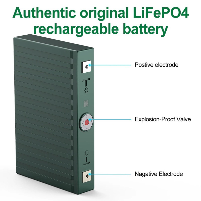 แบตเตอรี่-lithium-lifepo4-3-2v-100ah-lithium-battery-แบตเตอรี่ลิเธียม-ลิเธียมฟอสเฟต