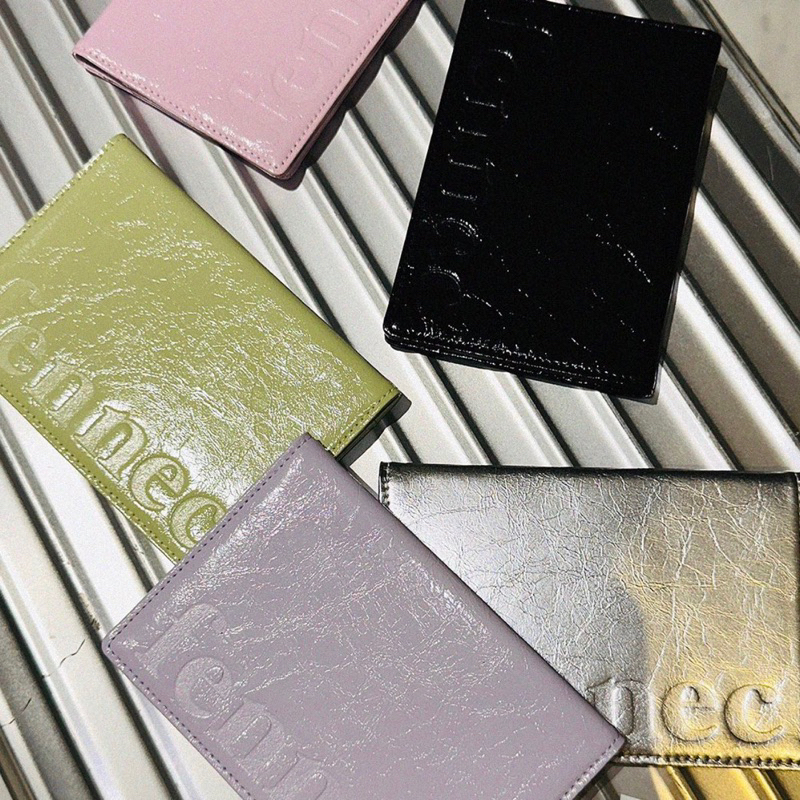 ★Fennec★ CRINKLE PASSPORT CASE SILVER FM2PK11SIF MUSINSA | fennec CRINKLE PASSPORT CASE - SILVER