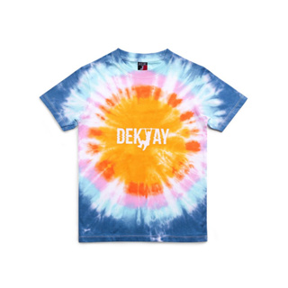 Dektay Sunset Blue Tie-Dye T-Shirt