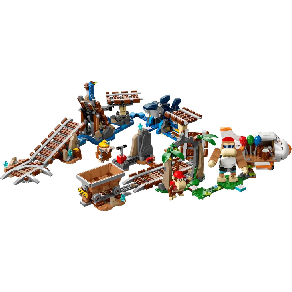 lego-super-mario-71425-diddy-kongs-mine-cart-ride-expansion-set-เลโก้ใหม่-ของแท้-กล่องสวย-พร้อมส่ง