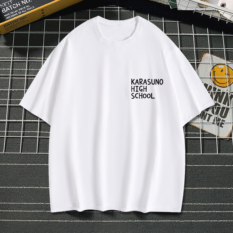 การจัดอันดับเสื้อผ้าอะนิเมะชาย-karasuno-high-school-ชุดผ้าฝ้ายเสื้อยืดอะนิเมะแขนสั้น-tobio-kageyama