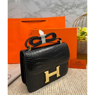 กระเป๋า Hermes งานออริหนังแท้เทียบแท้* size 22 cm boxset