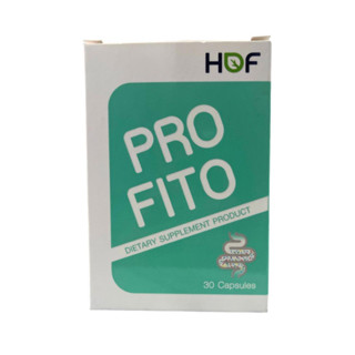 HOF Profito ฮอฟ โพรไฟโต้ ผลิตภัณฑ์เสริมอาหาร โพรไบโอติก พรีไบโอติก ขนาด 30 แคปซูล