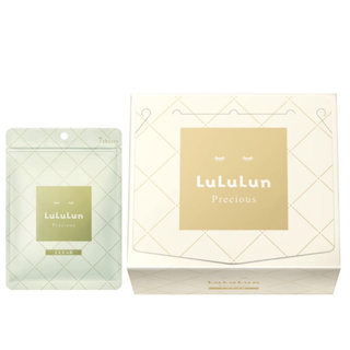 LuLuLun Precious 32sheets white CLEAR face mask maintenance