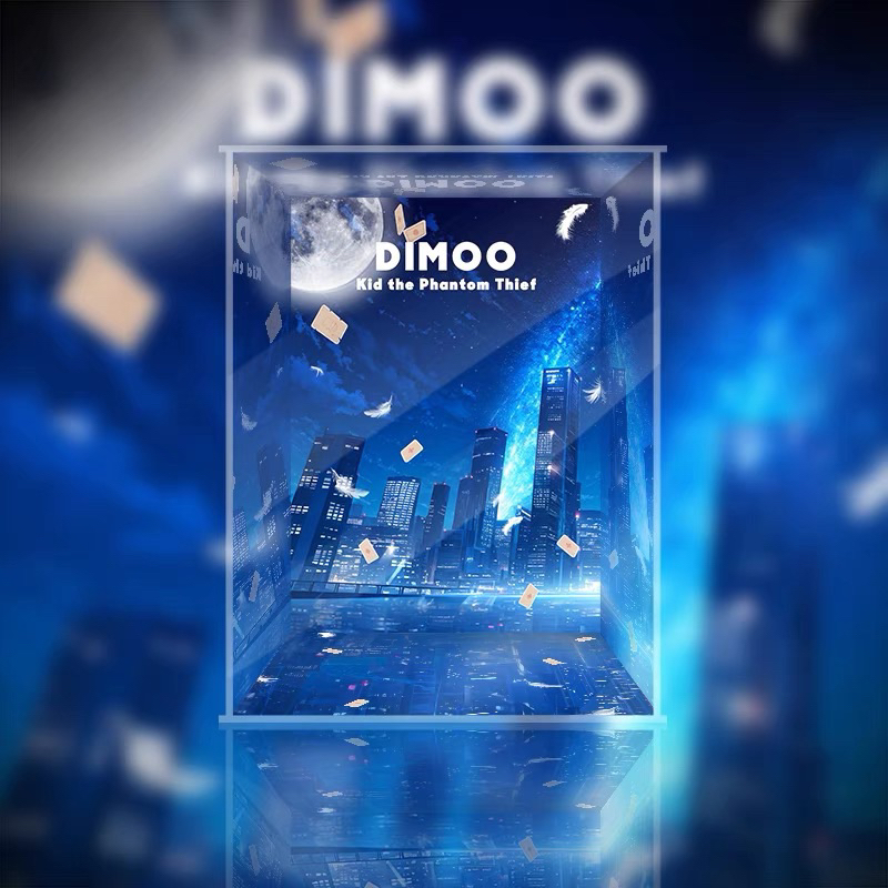 [สั่งผลิต] กล่องอะคลิลิคสกรีนลาย POPMART x Dimoo Conan | Shopee Thailand