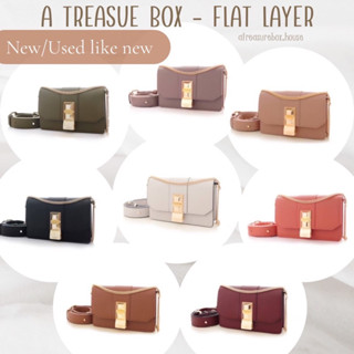 Atreasurebox ✨👜 Flat Layer Box 👜✨ ของแท้จากshop 💯