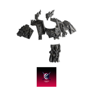 Grimdark scifi miniatures parts Behemoth Kit Series02