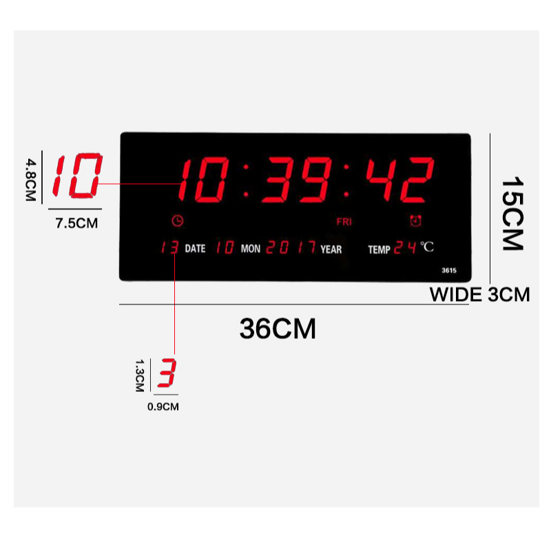 นาฬิกาดิจิตอล-jh3615-36x15x3cm-นาฬิกา-ตั้งโต๊ะ-led-digital-clock-นาฬิกาแขวน-นาฬิกาตั้งโต๊ะ