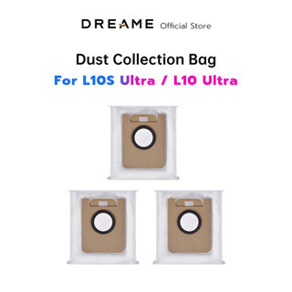 Dreame L10s Ultra / L10 Ultra Dust Collection Bag 3L ถุงเก็บฝุ่น ติดตั้งและถอดออกได้ง่าย