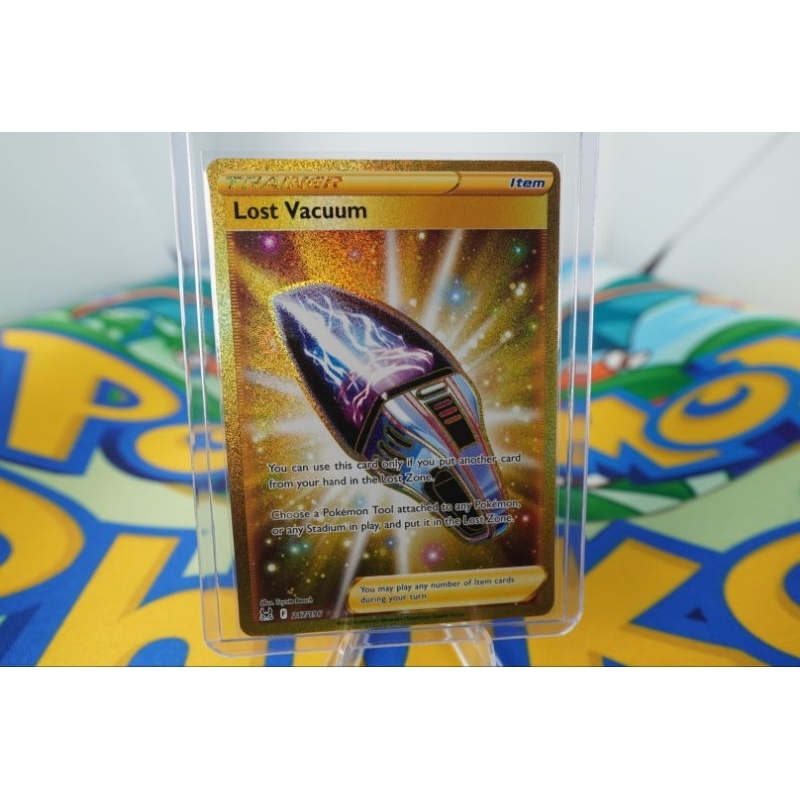 gold lost vacuum pokemon card Lost Vacuum LOR 217
