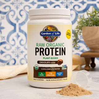 New 🇺🇸 Garden of Life, RAW Organic Protein, Organic Plant Formula, Unflavored, 19.75 oz (560 g)