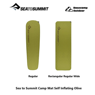 Sea to Summit Camp Mat Self Inflating Olive