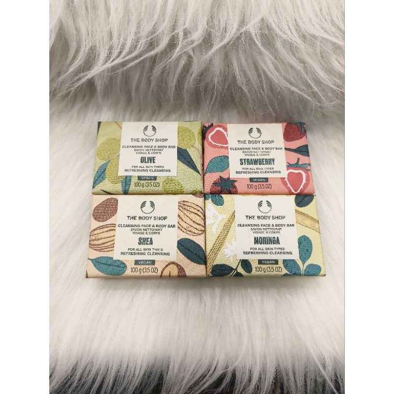 THE BODY SHOP CLEANSING FACE & BODY BAR Shopee Thailand