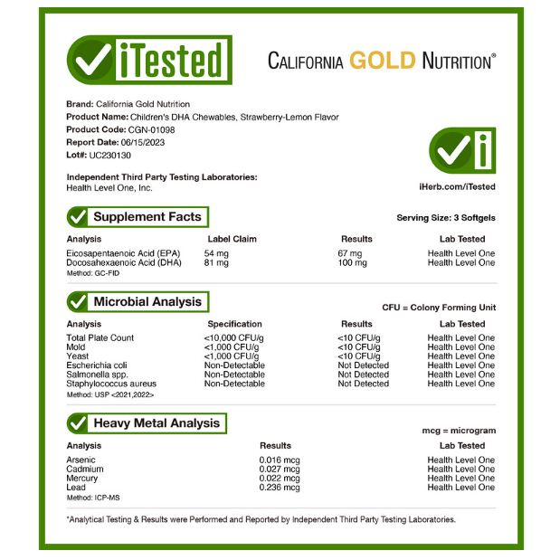 เด็กฉลาด-โอเมก้า3-แบบเคี้ยวทานง่าย-บำรุงสมองเด็ก-california-gold-kid-dha-81-epa-54-exp-03-25