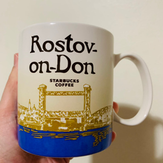 แก้ว russia rostov on don starbucks mug city icon rare มือ 1