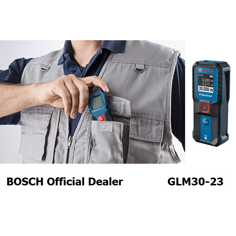 GLM30-23 / 0601072XK0 เลเซอร์วัดระยะทาง รุ่นใหม่ one touch ของแท้ รุ่น ...