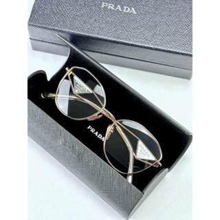 New Prada Glasses white/rosegold