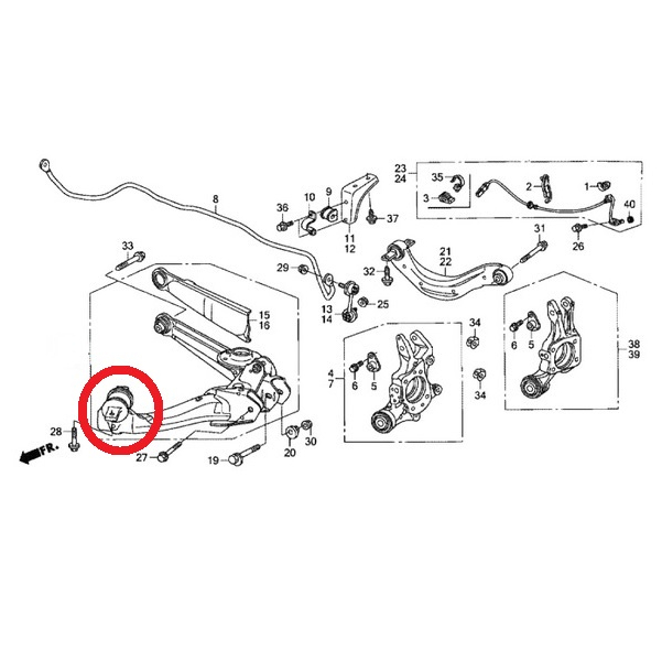 nisto-บูชคานหลัง-ฮอนด้า-ซีวิค-honda-civic-fd-2005-2012