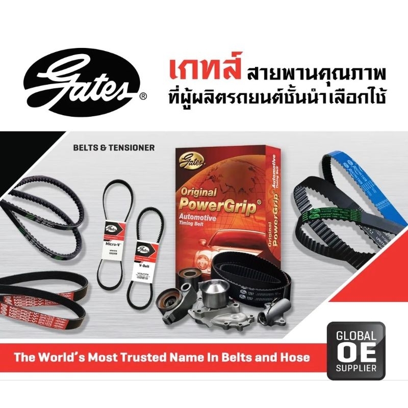 GATES สายพาน 7PK810 - 7PK1190 | Shopee Thailand