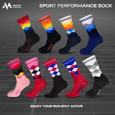 MOTIVE SOCK ถุงเท้ายาวครึ่งแข้ง Sport Performance ถุงเท้ากีฬา ถุงเท้าวิ่ง ออกกำลังกาย