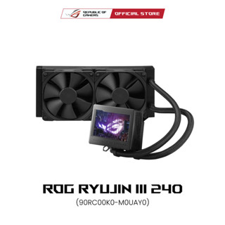 ASUS ROG RYUJIN III 240 (90RC00K0-M0UAY0), all-in-one liquid CPU cooler, 3.5