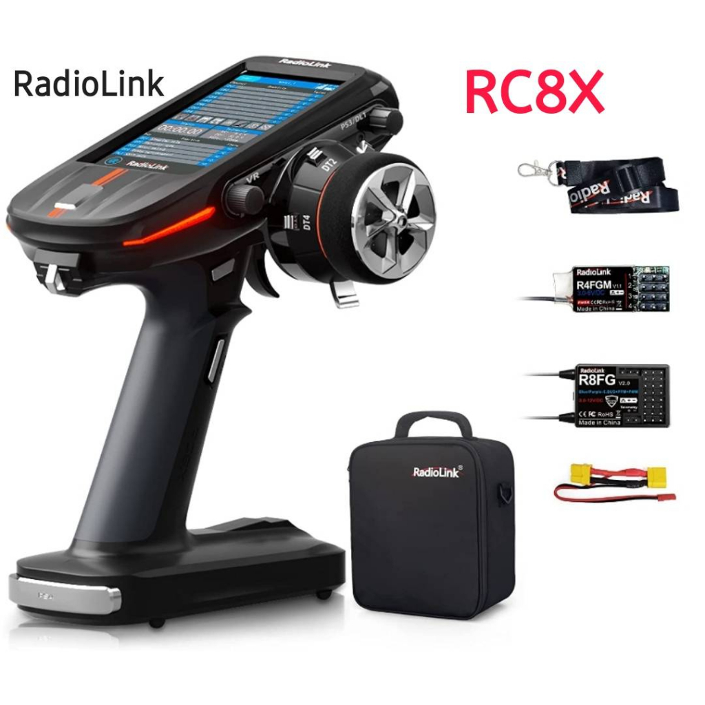 [รีโมท] Radiolink RC8X 8CH 2.4Ghz RC Transmitter and R8FG , R4FGM Gyro ...