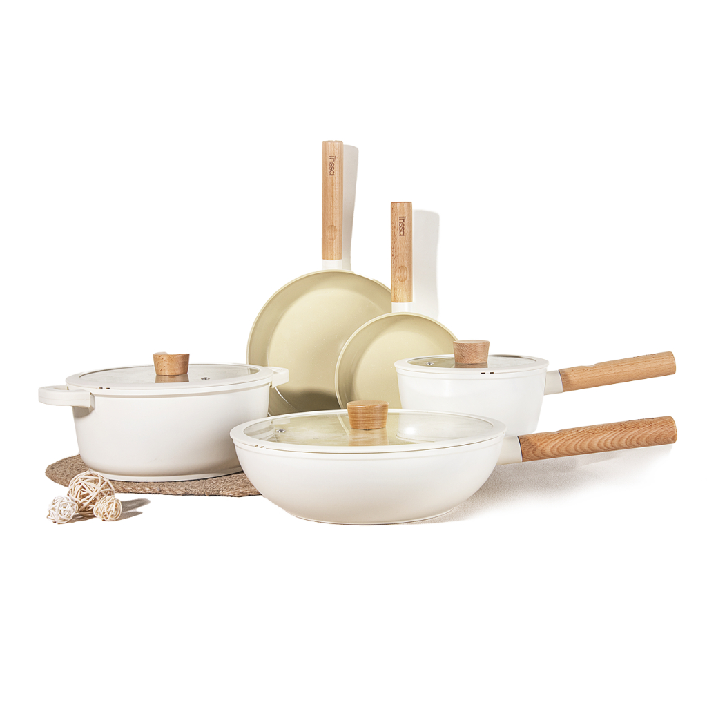 Simplus กะทะ หม้อ กระทะ 18/24CM กระทะ/28CM wok/24CM หม้อซุป/18CM หม้อนม ...
