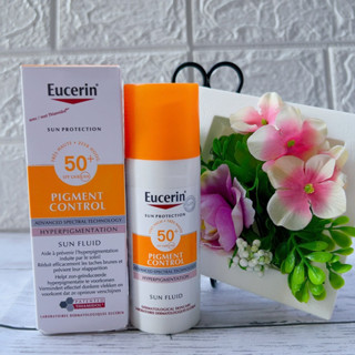 🚩Exp.01/2026 แพ็คเกจยุโรป ☀️EUCERIN SUN PIGMENT CONTROL SPF50+ 50ML.