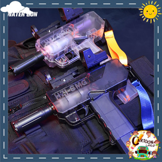 【กรุงเทพ เดลิเวอรี】ปืนฉีดน้ําไฟฟ้า ปืนฉีดน้ำแรง UZI water gun ยิงไกล จุเยอะ ของเล่นกลางแจ้ง ปืนฉีดน้ำเด็กสงกรานต์