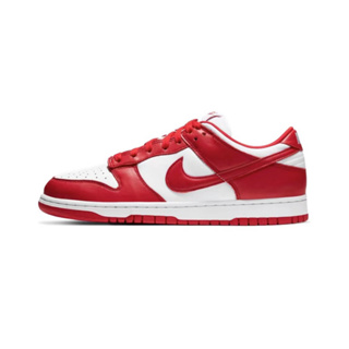 Nike Dunk Low SP "University Red" ของแท้ 100% แลกเปลี่ยนอย่างรวดเร็ว