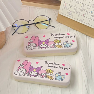 (พร้อมส่ง🌷) Sanrio glasses box กล่องแว่นตา