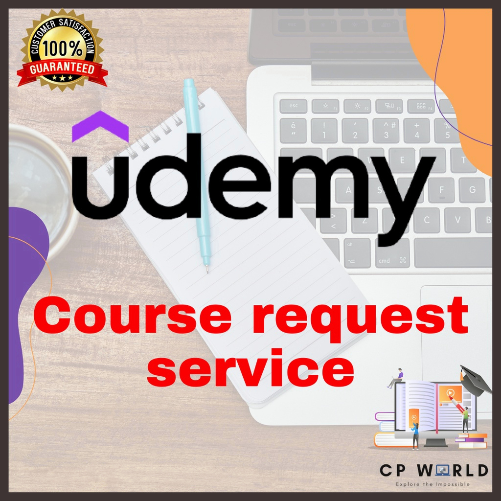 ภาพหน้าปกสินค้าUdemy Course Request Service  100% download from Udemy website