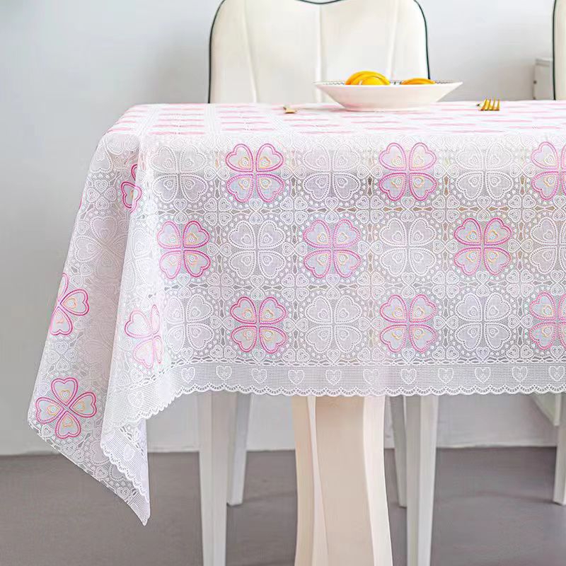 ผ้าปูโต๊ะ PVC ลายฉลุสวยงาม | Shopee Thailand