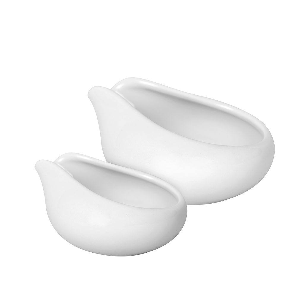 James Hoffmann Coffee Dosing Cups 2-Pack | 30g & 60g Capacity Ceramic Trays