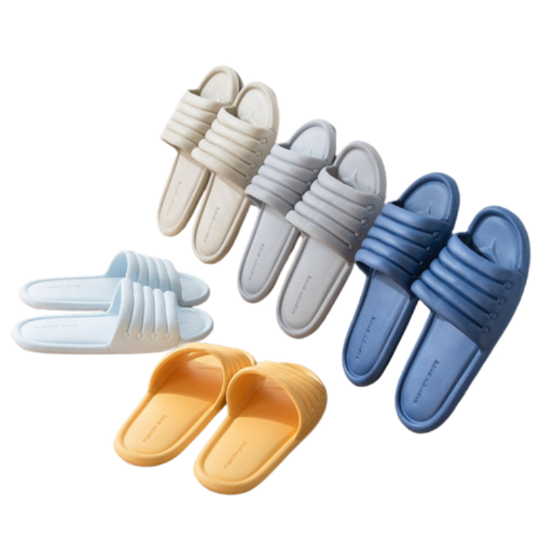 ภาพสินค้าMellor Chic : Slippers รุ่น 2171-2190 รองเท้าแตะ รองเท้าซิลิโคน รองเท้าแตะ PVC ใส่สบาย ราคาถูก มีหลายสีให้เลือก จากร้าน mellorchic บน Shopee ภาพที่ 8