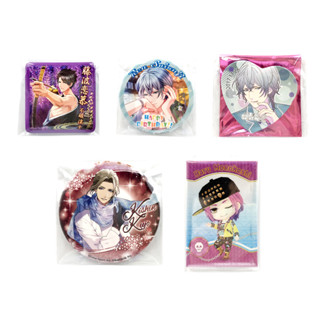 [ Boyfriend (Beta) Project - Otome Game ] เข็มกลัด : Fuwa Keishi , Saionji Ren , Kujo Kishin , Momokoshi Haru