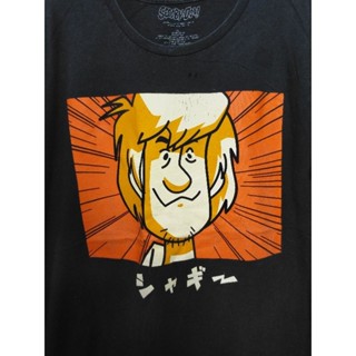 เสื้อยืด มือสอง ลายการ์ตูน Scoopy Doo อก 46 ยาว 28