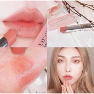 Beauty-Siam แท้ทั้งร้าน !! แบ่งขายลิปสติก DIOR LIP GLOW สี 012 ROSEWOOD ขนาด 0.5 กรัม พร้อมแปรงทาลิป