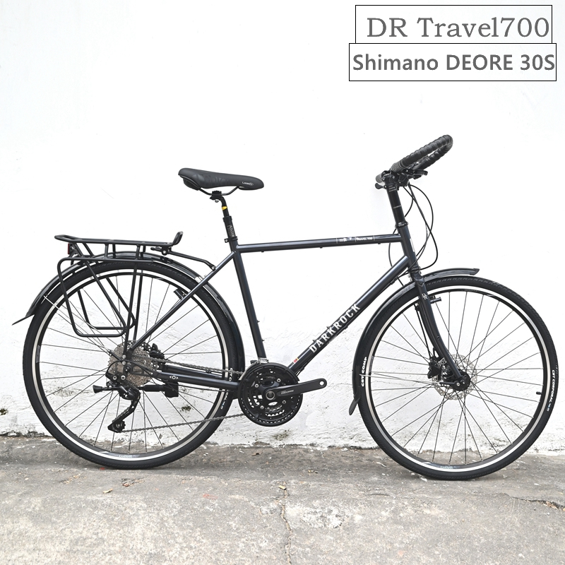 จักรยานทัวร์ริ่ง-darkrock-super-travel-700-touing-bike-3-10-สปีด-deore-2023