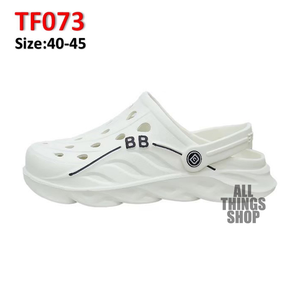 tf073-รองเท้าหัวโตสีขาว-สีเข้ม-คละสี-รุ่นเบา-หุ้มหัว