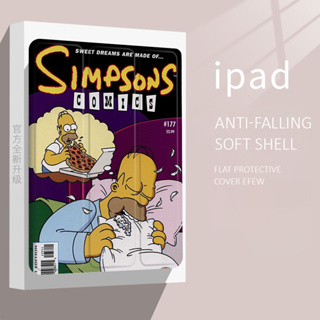 เคสไอแพด mini 4 5 6 air 4 5 Simpsons เคสไอแพด pro11 2022 gen10 comics เคส iPad 10.2 gen 7 8 9 gen6 ipad case pen slot